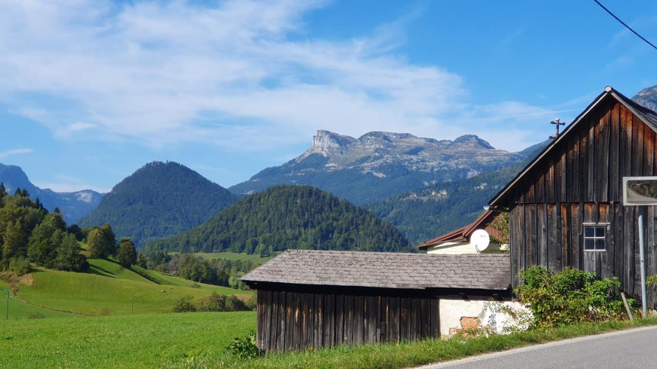 Apartman Tauplitz Skiing, Hiking, Bike, Cross Country - Haus Sandlweber Obersdorf Exteriör bild