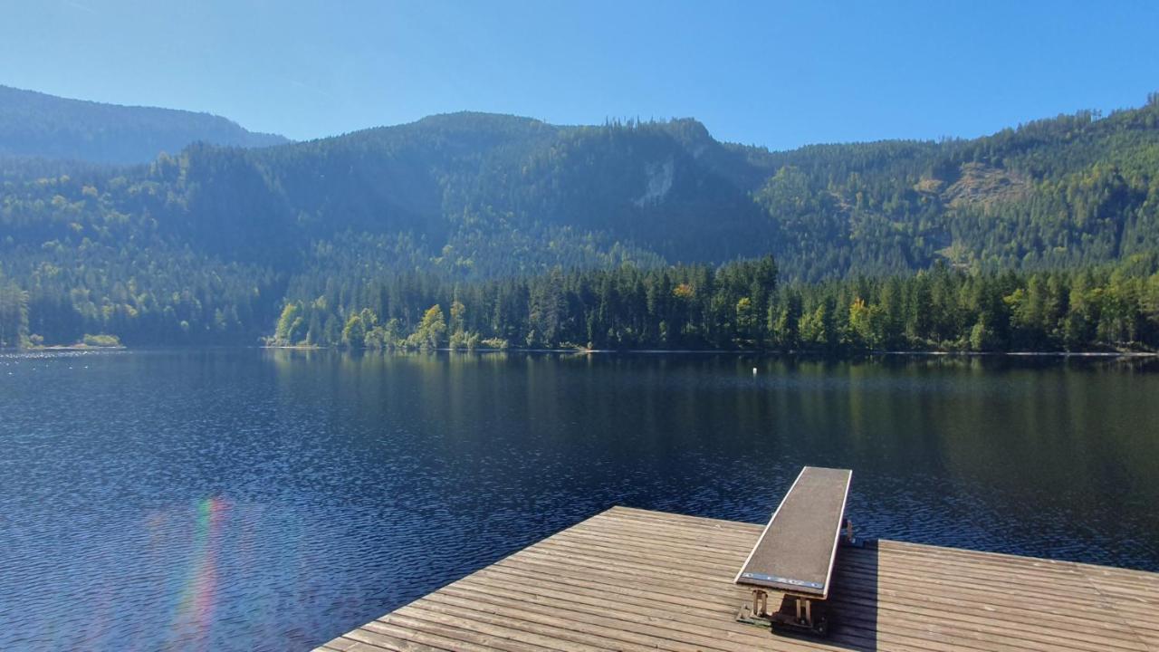 Apartman Tauplitz Skiing, Hiking, Bike, Cross Country - Haus Sandlweber Obersdorf Exteriör bild